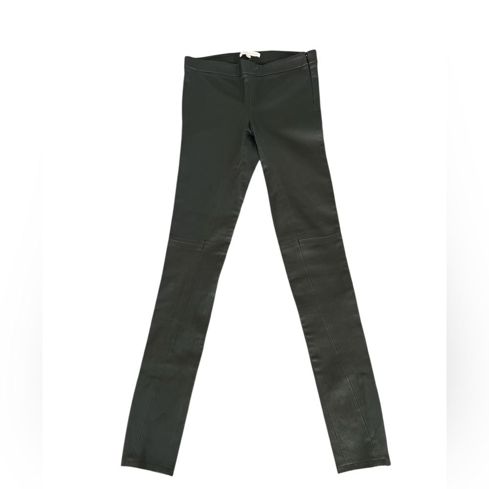 NWOT Rebecca MINKOFF size 0 Black Leather Pants
